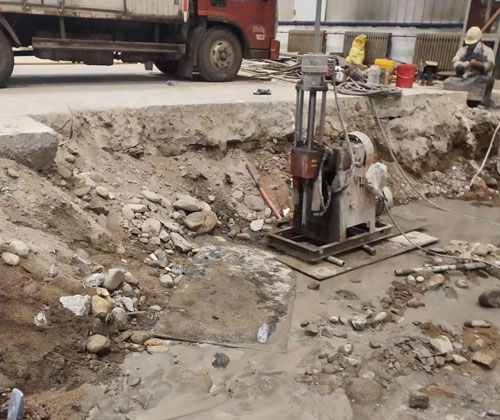 武定公路下沉压浆